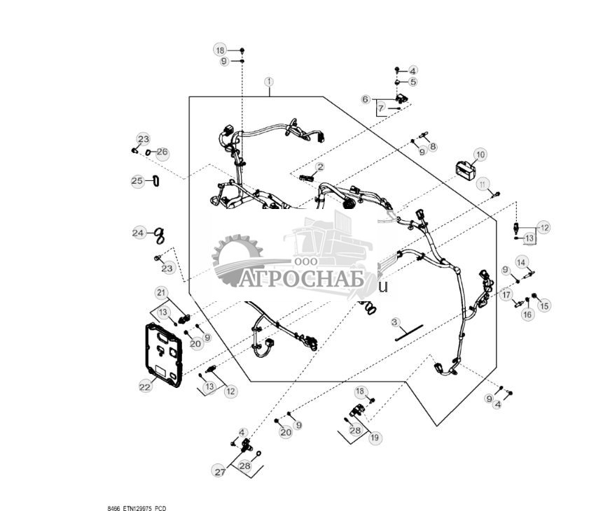 8466 Жгут проводки двигателя - ST800923 70.jpg